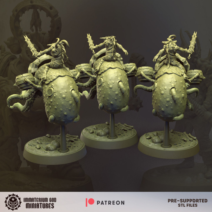 Blind riders set (3 poses)