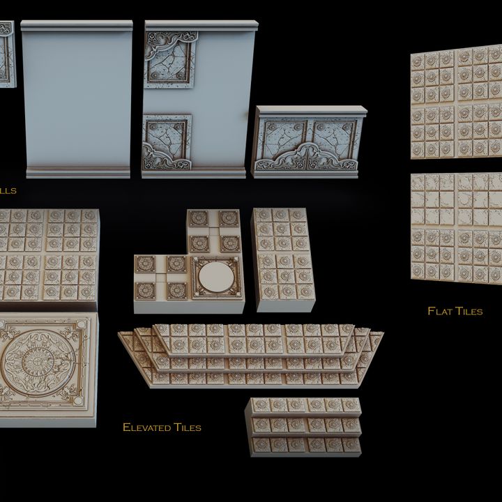 The Court of Balazar - Terrain Set