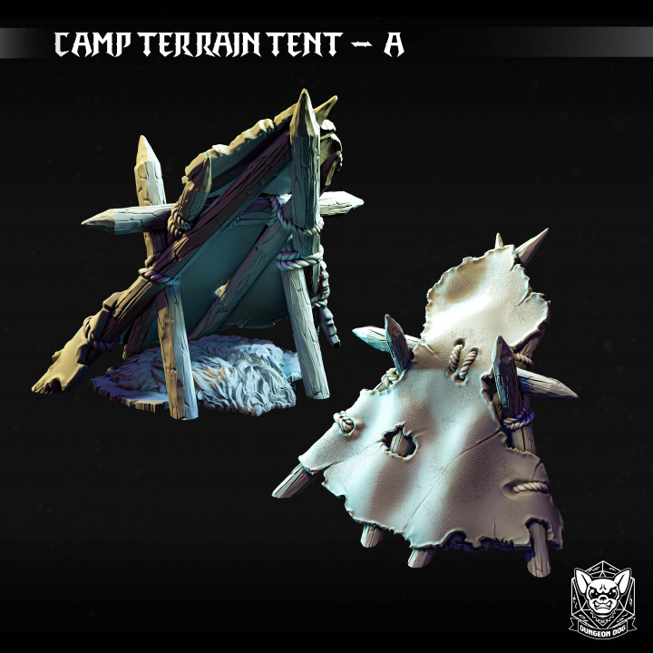 Camp Terrain Tent Bundle image