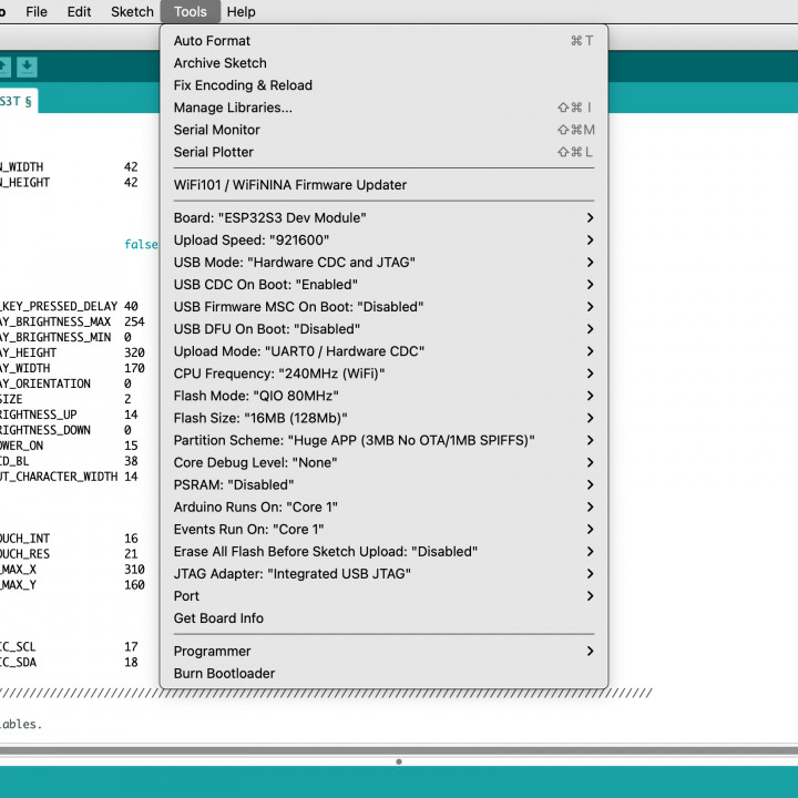 A Case and Calculator for the Lilygo T-Display-S3 Touch Development Board. image