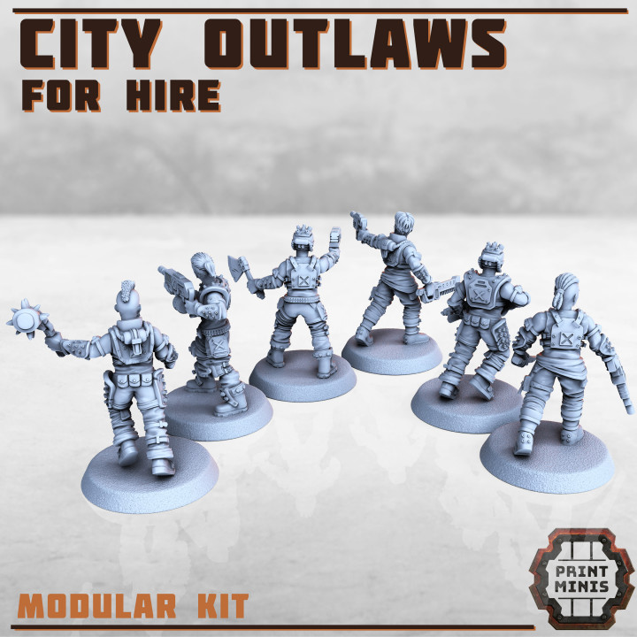 Outlaw Gang x5 (modular) image