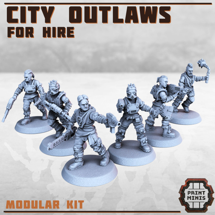 Outlaw Gang x5 (modular) image