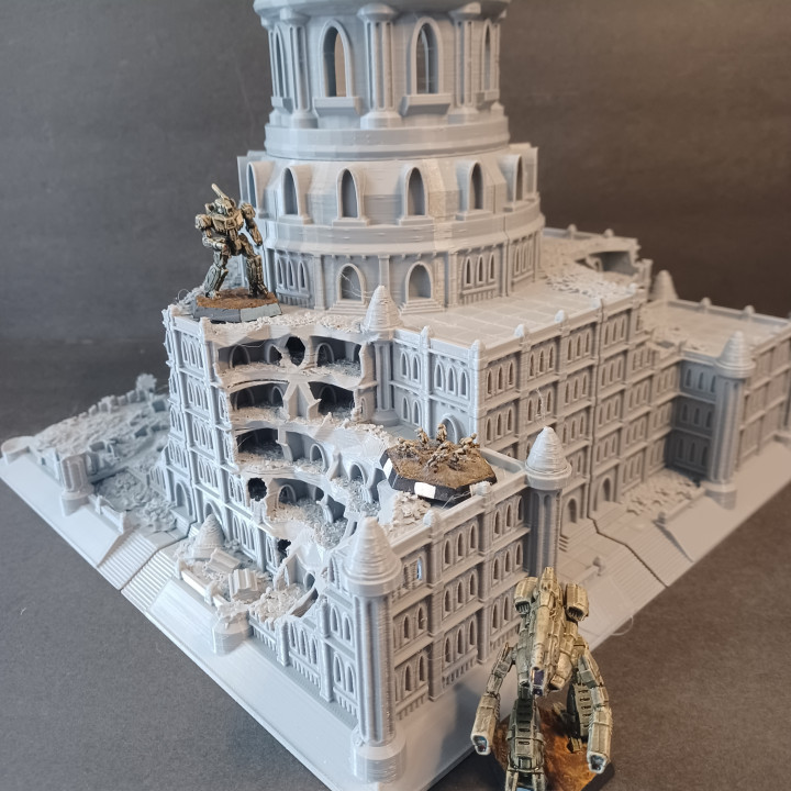 Gothic Ruined Imperial Senate Building image