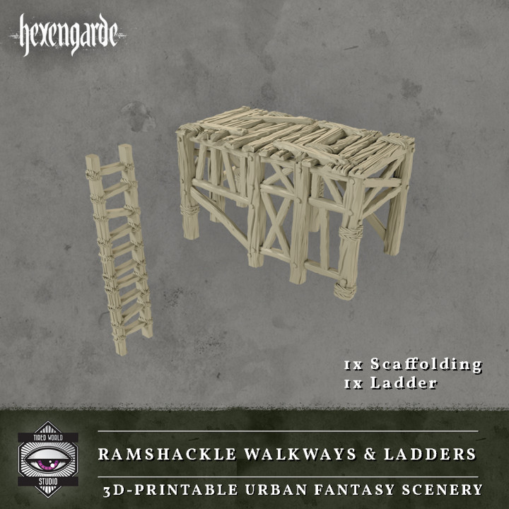 Ramshackle Walkways and Ladders image