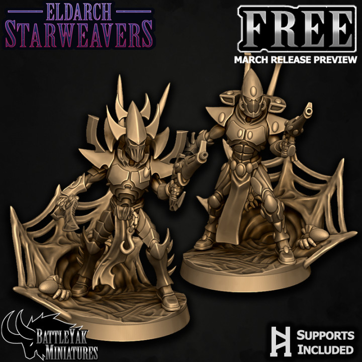 Eldarch Starweaver Free Files - March Release Preview image