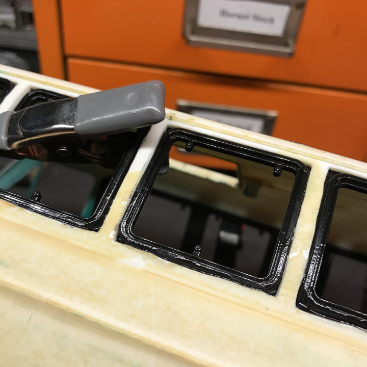 Tamiya Lunchbox Passenger Window Panels image