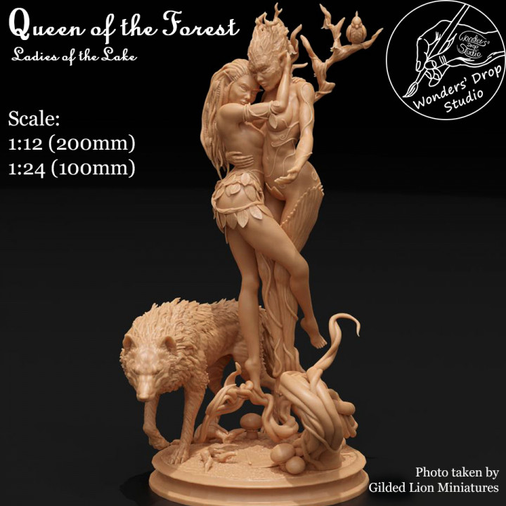 Queen of the Forest (1:12 &1:24 scales) Ladies of the Lake image