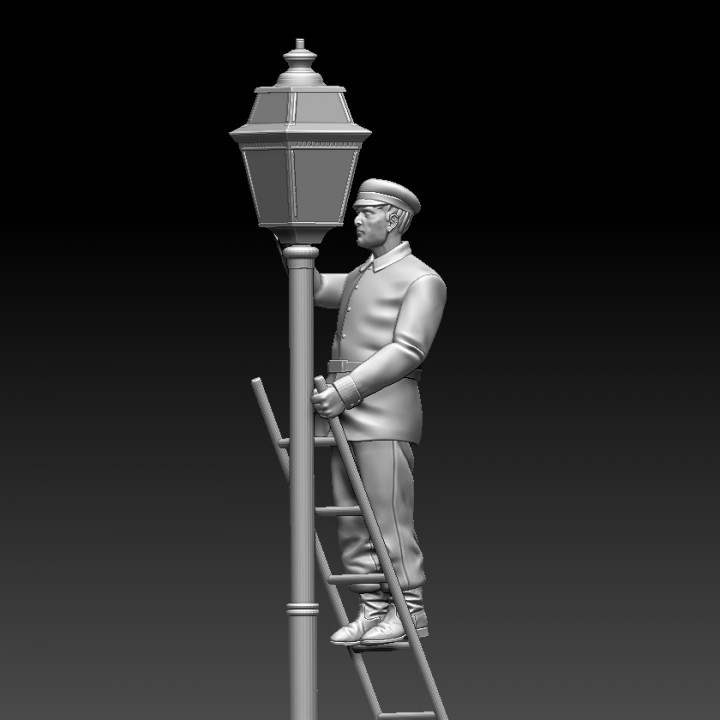 3D Printable lamplighter by Tishchenkov Dmitrii