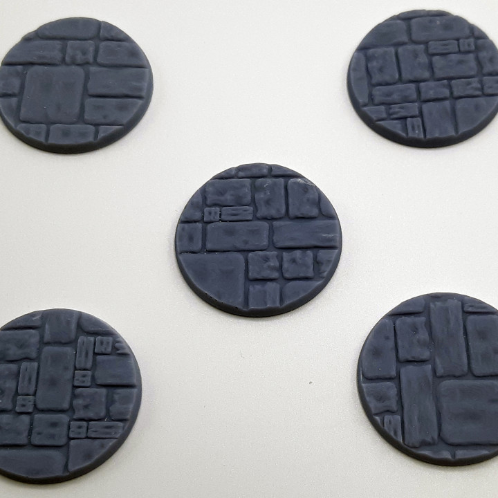 40mm Stonework Textured Bases image