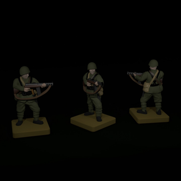 Italian Infantry WW2 1:72 Scale image