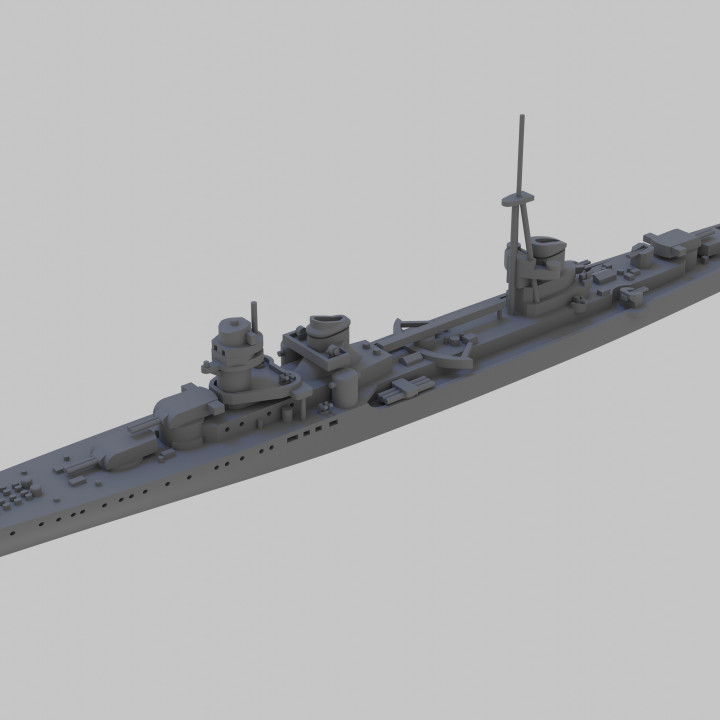 Regia Marina Duca d'Aosta class Cruiser