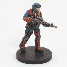 Picture of print of Elite 'Cartoon' Trooper, Male Pose 1