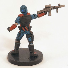 Picture of print of Elite 'Cartoon' Trooper, Male Pose 2