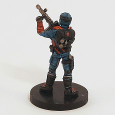 Picture of print of Elite 'Cartoon' Trooper, Male Pose 3