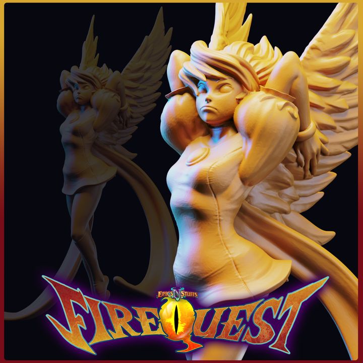 The Princess, Fire Quest Statue - Pre-Supported image