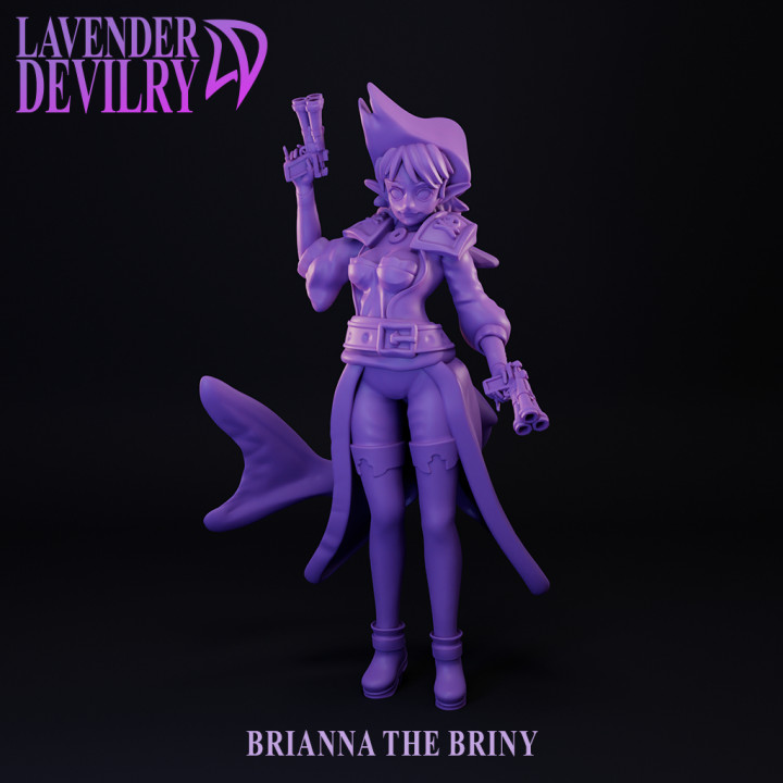 Brianna The Briny, Ferocious Shark Captain image