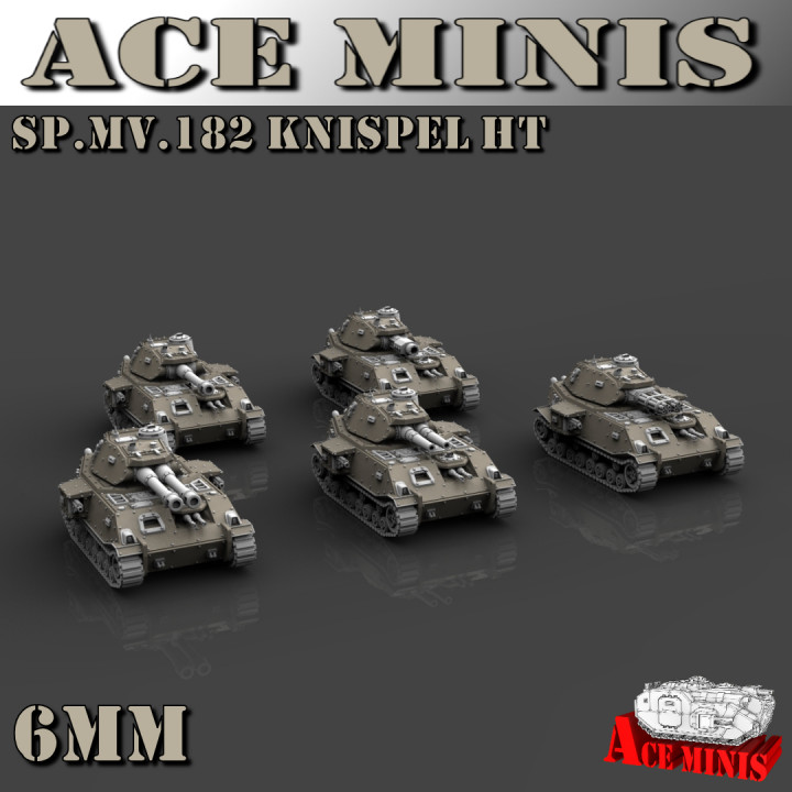 6mm SP.MV.182 Knispel Heavy Tank image