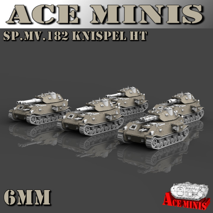 6mm SP.MV.182 Knispel Heavy Tank image