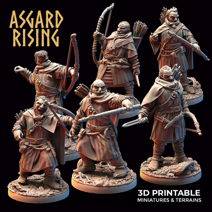 Viking Rangers /EasyToPrint/ /Pre-supported/ image