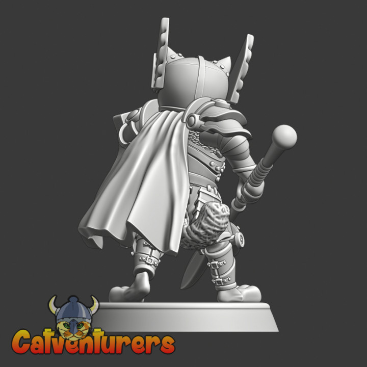 Paladin Cat Miniature image