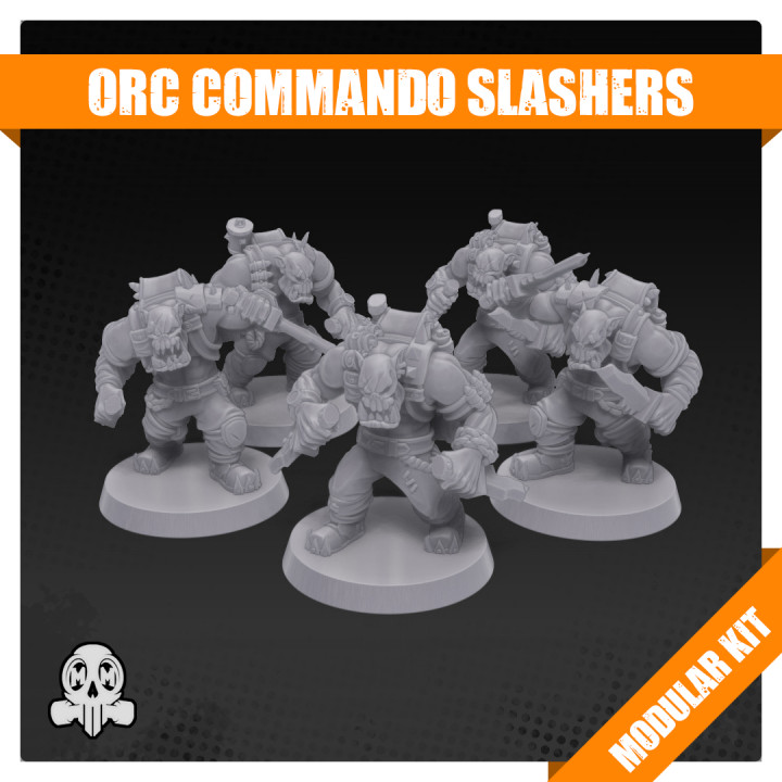 Orc Commando Slashers Modular Kit image