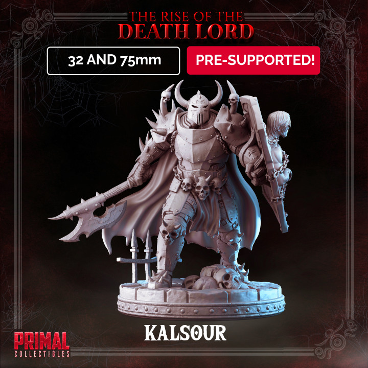 Dark knight - Kalsour - March 2023 - THE RISE OF THE DEATH LORD - MASTERS OF DUNGEONS QUEST image