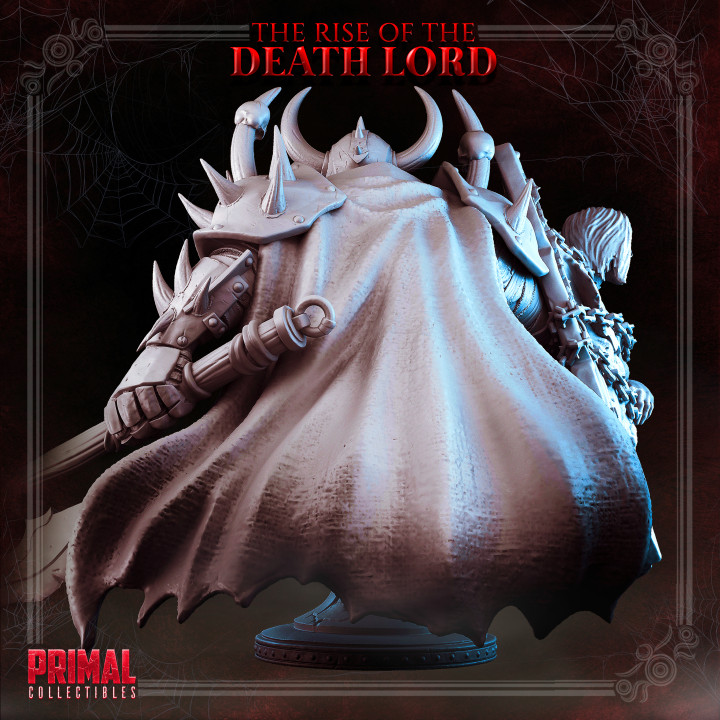 Dark knight - Kalsour - Bust - March 2023 - THE RISE OF THE DEATH LORD - MASTERS OF DUNGEONS QUEST image