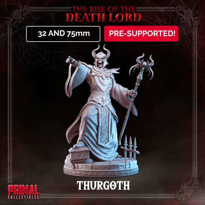 Death Lord - Thurgoth - March 2023 - THE RISE OF THE DEATH LORD -  MASTERS OF DUNGEONS QUEST image