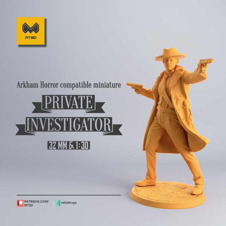 Private Investigator - Arkham Horror compatible