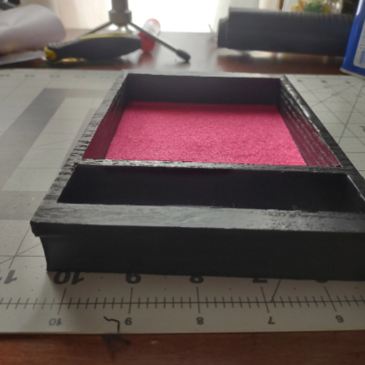 Dice tray with cover