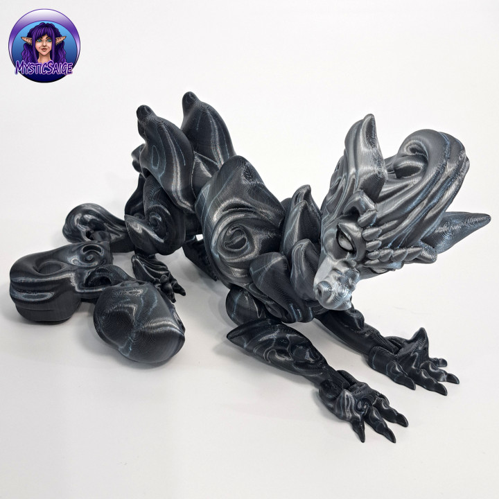 Cloud Dragon - Articulated Dragon image