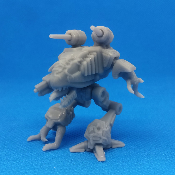 3D Printable Infected / Zombie Mecha by Donya Quick