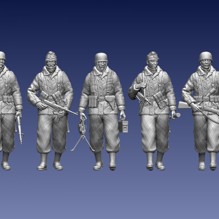 German paratroopers