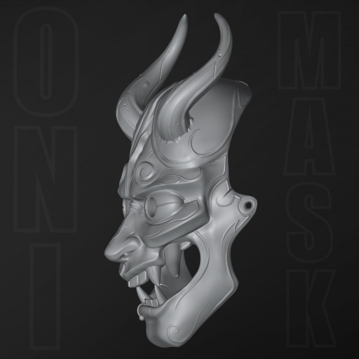 Japanese Hanya mask - oni