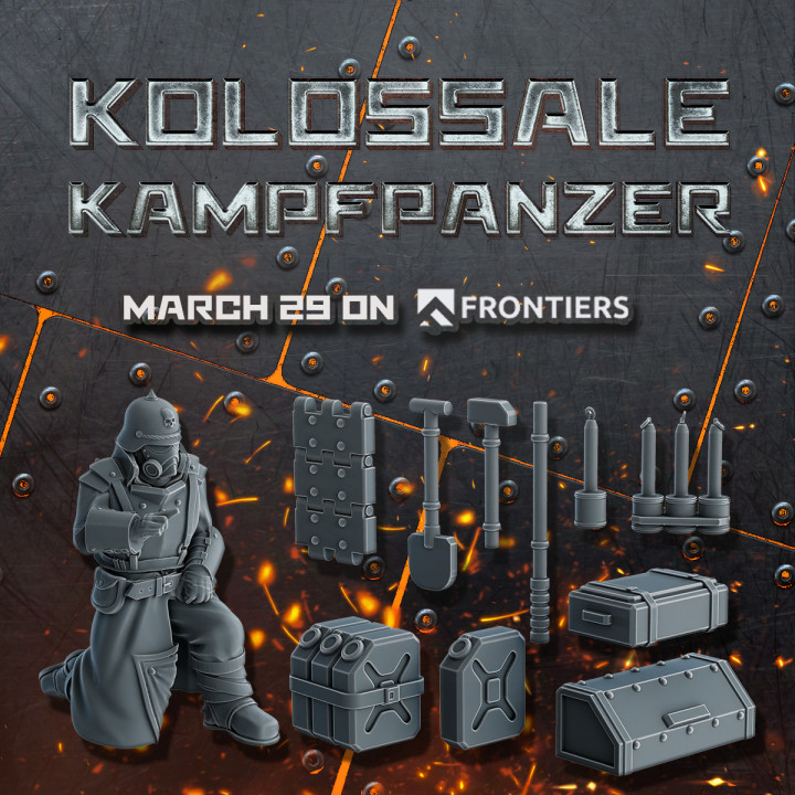 Kolossale Kampfpanzer project promo bits set