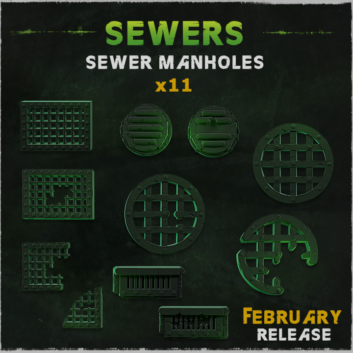 Sewer Manholes - Basing Bits