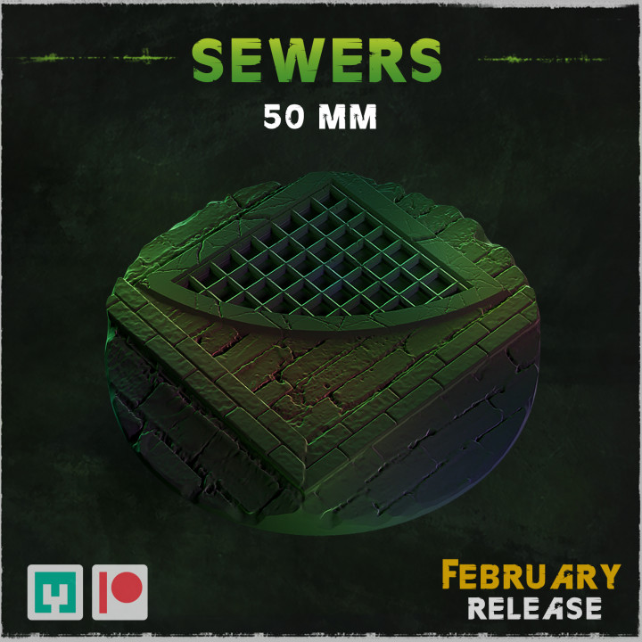 Sewers - Bases & Toppers (Small Set )