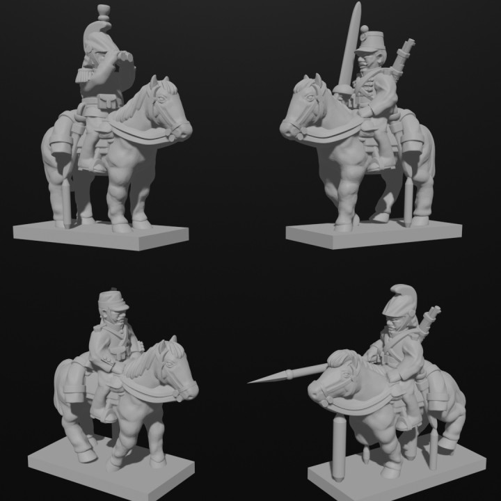 6-15mm French Great War Cavalry WWI-FR-1 image