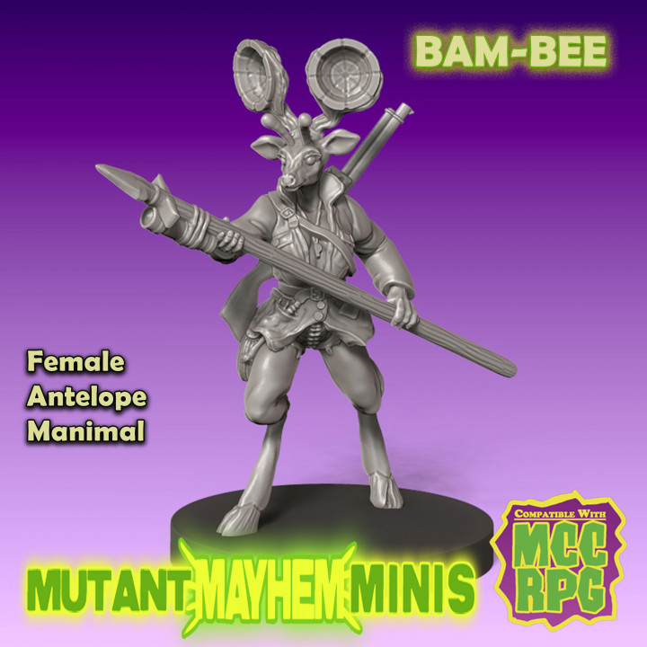Bam-Bee, Female Deer Manimal image