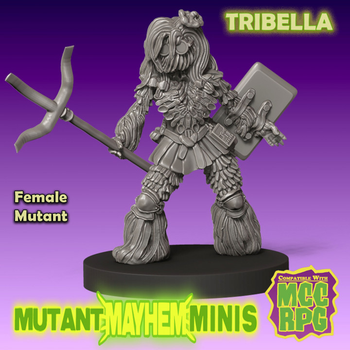 Tribella, Female Fluffy Mutant image