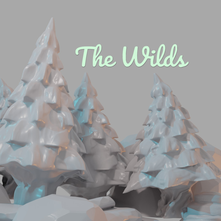 The Wilds - Pine Tree and Rock Pack image