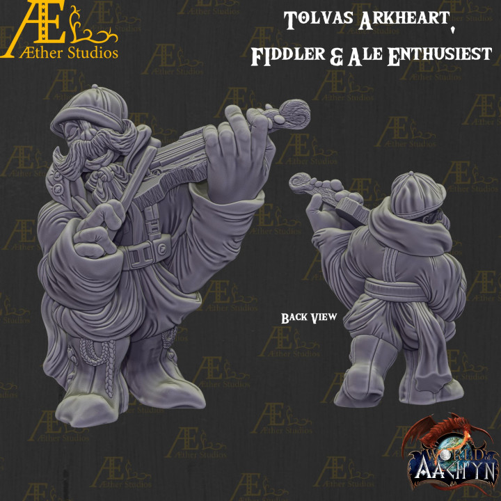 AECAST15 – Torvas Arkheart, FIddler & Ale Enthusiest image