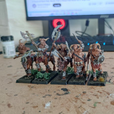 Picture of print of Centaurs Beastmen