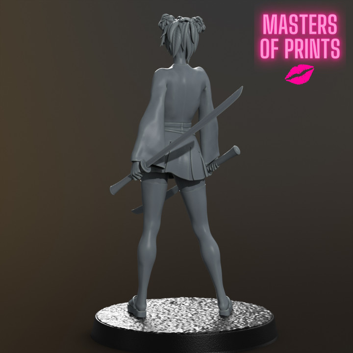 SEXY WARRIORS - HOSHI - EROTIC MINIATURE 75 MM SCALE