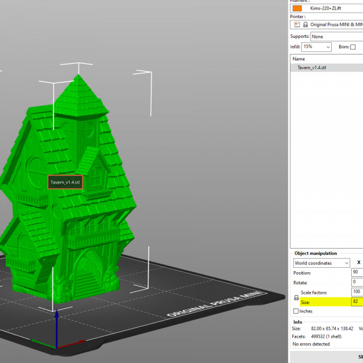 Tavern Dice Tower - SUPPORT FREE! image