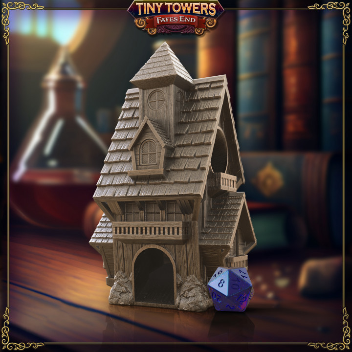 Tavern Dice Tower - SUPPORT FREE! image