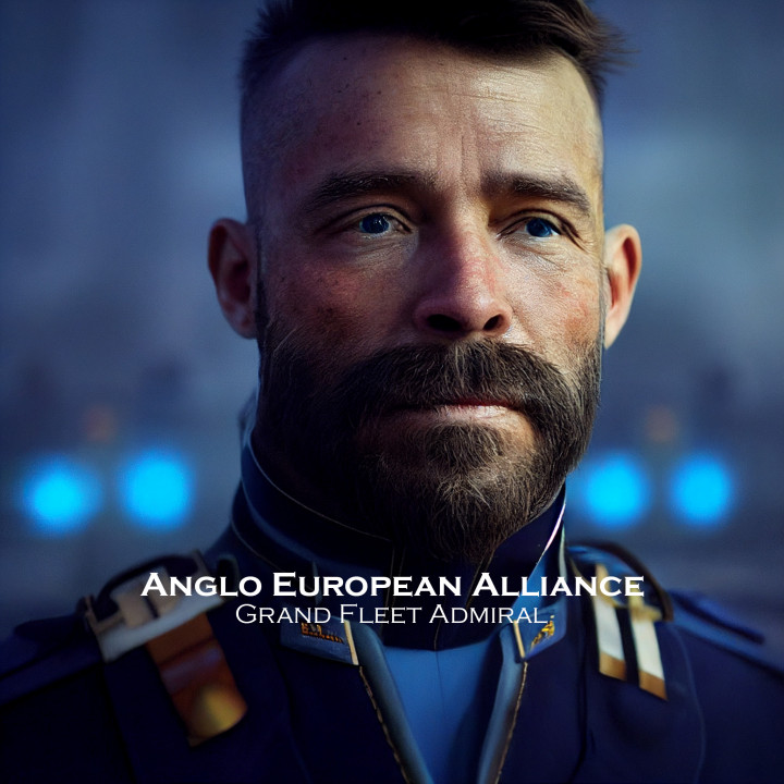 SCI-FI Ships Flagship - Anglo European Alliance - Presupported