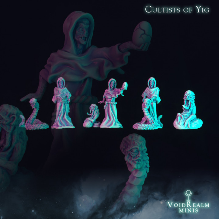 Cultists of Yig (with Progeny) image