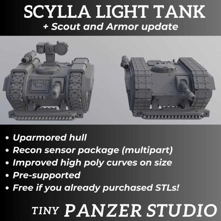 Scylla Light Tank (Sentinel) image