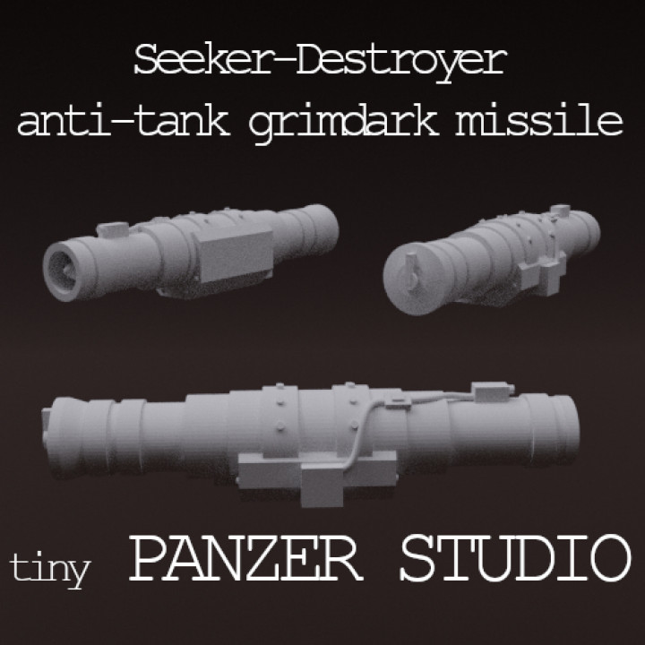 Seeker-Destroyer anti-tank Grimdark Missile (ATGM) image